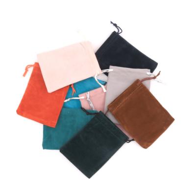 China Factory Sale Durable High Quality Custom Drawstring Colorful Pouch Package Cloth Bag for sale