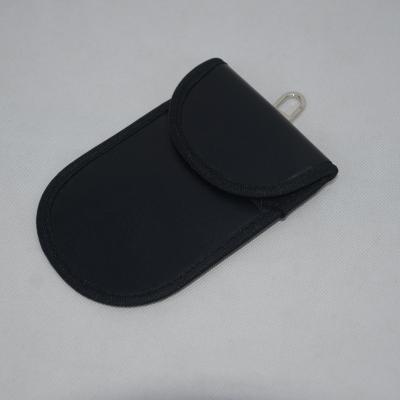 China New RFID Anti-theft Signal Blocking Pocket Carbon Fiber Car Key Signal Blocking Case for sale