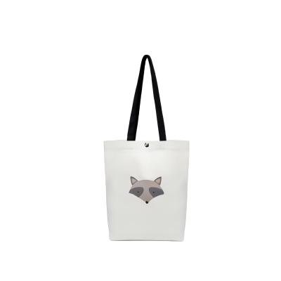 China Custom Reusable Eco-Friendly Reusable Women Printing Logo Promotion Cotton Canvas Shopping Tote Bag for sale