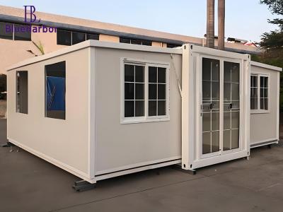 China Expandable Prefab Steel Container Homes Foldable 20ft 40ft for sale