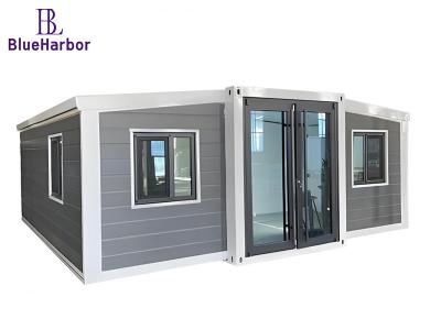 China Portable Prefab Steel Frame Expandable Container House With Long Life Service for sale