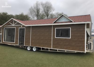 China Mobile Prefabricated Tiny Houses Customized With Galvanized Steel Frame for sale