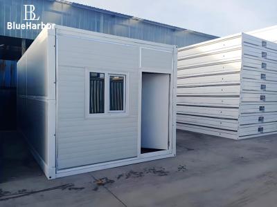 China Prefab Steel Folding Container House Collapsible Container House for sale