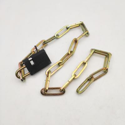 China Rust Resistant Motorcycle Security Lock Chain Lock for Motorcycle/Bike Wheel Motorcycle Lock 7*120 for sale