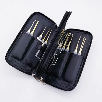 China Pick Locks Hot Sales Hand Tool Stainless Steel Lock Pick Kits Hook Pick Set For Lockpicking Money for sale