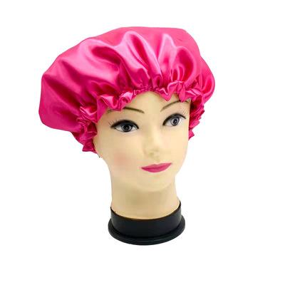 China 2021 Wholesale SATIN/POLYESTER Hoods Cheaper Price Nightcap Hoods For Hair Care for sale