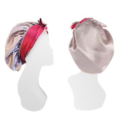 China Custom Reversible Head Wrap Comfortable Wholesale Colored Silk Long Head Hoods For Hair Care for sale