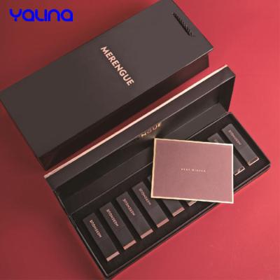 China Recycled Materials Logo Lip Gloss Package Set Box Rose Lip Juice Package Box Custom Lip Gloss Tubes With Box And Logo for sale