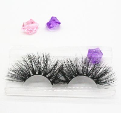 China Long Natural Mink Eyelashes 30mm Vendor, Mink Custom Packaging Eyelash Vendors for sale