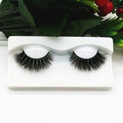 China Natural Siberian mink eyelash 18mm-25mm strips 3d 5d tapered mink eyelashes with lash book for sale