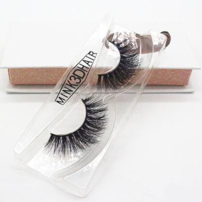 China 3D Mink Lashes Reuse Colored Eye Lashes 25+times Color Full Crisscross Natural Bushy Natural Stripe for sale