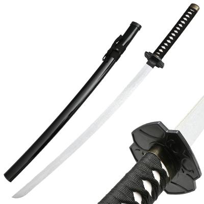 China Performance Cos Collection Flame Hunter Shana Hairy Eyed Katana Toys Wooden Samurai Props for sale