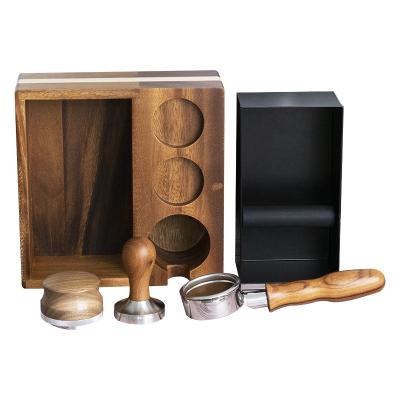 China Modern For Espresso Customized Coffee Accessories Bartender Tools Coffee Grounds Wholesale Multi Functional Kick Box Coffee Kick Box for sale