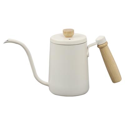 China 600ml Stainless Steel Stocked Spill Over Electric Tea Coffee Tool Temperature Control Digital Goose Neck Kettle Bartender Tools for sale