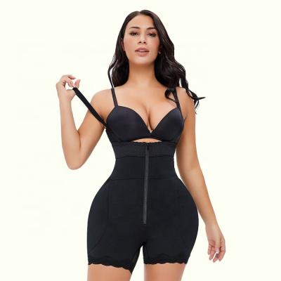 China Breathable Slim Buckle Body Fat Back Thigh Control Corsette Plus Size Women's Shapewear for sale