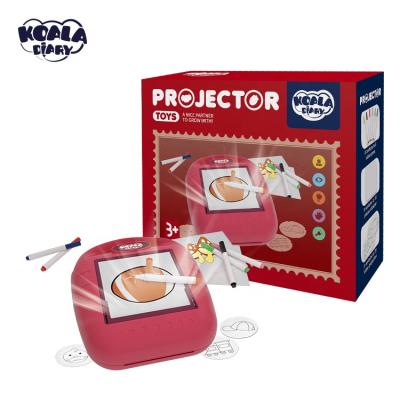 China DIY Cardboard Painting Art Projector, Painting Drawing Board Led Projector Toddler Toy Draw Projector Toyfor Kids Crafts, Drawing Toys Set for sale