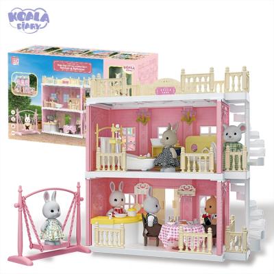 China Mini Toy Baby Dollhouse Play Set, Dreamhouse Playset Toy for Kids for sale