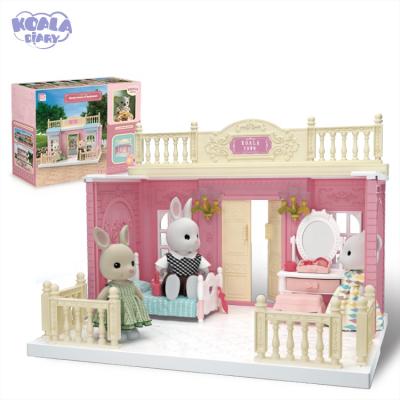 China ABS Girl Pretend Play Toy Dolls House Toys For Girls for sale