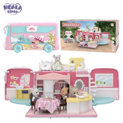 China Hot Selling Mini Toy Amazon Dollhouse Toy Play Set, DIY Pretend Toy Kit, DIY Dollhouse For Kids for sale