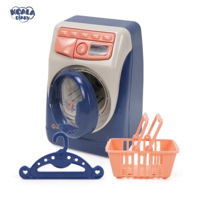 China Plastic Children Play House Toy Washing Machine, Mini Simulation Dollhouse Furniture Kitchen Toy Children, Washing Machine Toy for sale