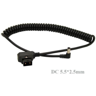 China D-tap male to 5.5MM DC cable for sale