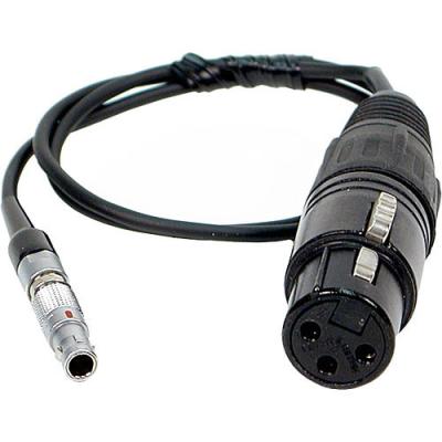 China Remote Audio XLR 3pin female To 00B 4-Pin LEMO Cable for sale