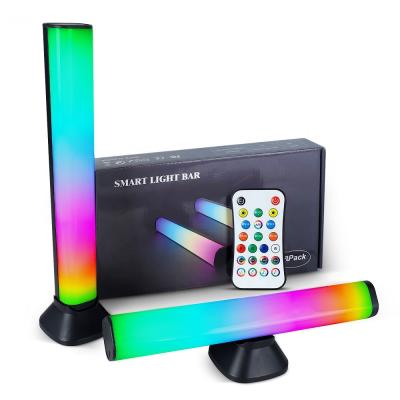 China Modern Atmosphere Music Table Light USB Dream Color With IR Controller Interact Light For Living Room for sale