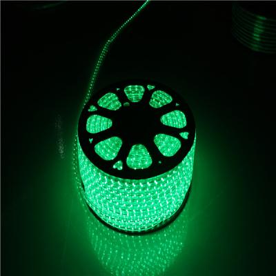 China High Voltage IP65 Waterproof Hotel EU 5050 Power Socket 50m 100m Roll Led Strip Light AC 220v for sale