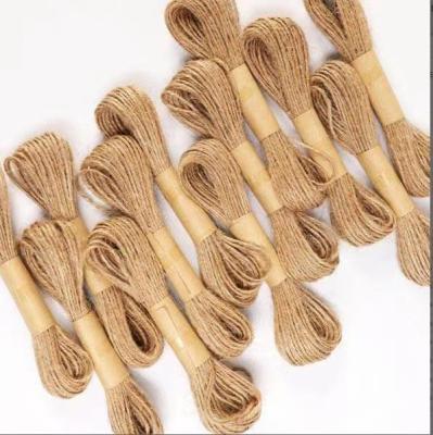 China Wholesale Polyester China Factory Outlet Jute Rope Sisal Rope Coarse Rope Packing Discount 2 Large Quantity for sale