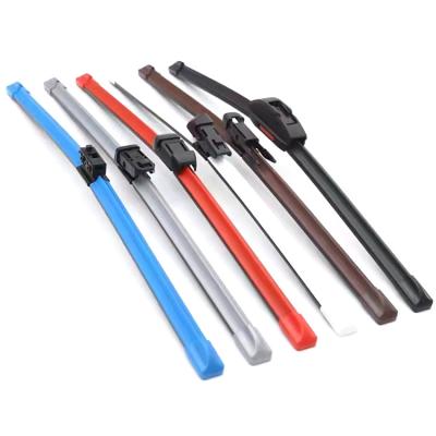 China Color Clear Durable Custom Universal Wiper Blades Auto Wiper Blades Manufacturers Support Customization for sale