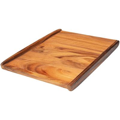 China Sustainable Premium Hard Acacia Extra Large Wood Pastry Board Cutting Board 24 in. length for sale