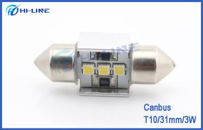 China Canbus error free T10 31MM 3W Canbus LED Light for cars 3PCS SAMSUNG 12V 30V led Reading light for sale