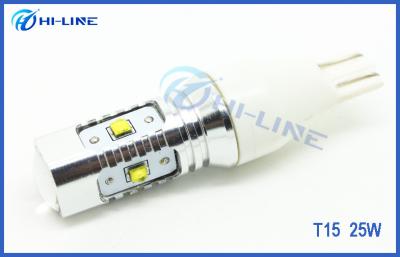 China No Error Canbus LED Lights CREE XBD 25W Canbus T15 T16 286 12V ~ 30V DC for sale