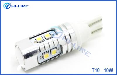 China 10W T10 LED Bulbs W5W 161 194 Samsung SMD 2323 LED Car Signal Ligh Side Wedge Light Bulbs for sale