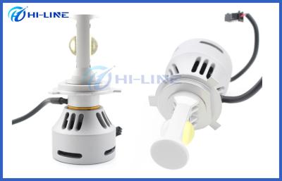 China 80W CREE MTG H4 High Low Car LED Head Lamp / Automotive Headlight Bulb Kit Cool White for sale