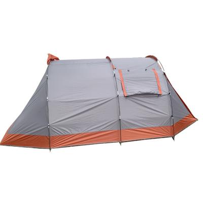 China Factory Sale Various 4 Person Family Outdoor Tunnel Type Extended Camping Tent Lightweight Waterproof 2 Room Tent for sale