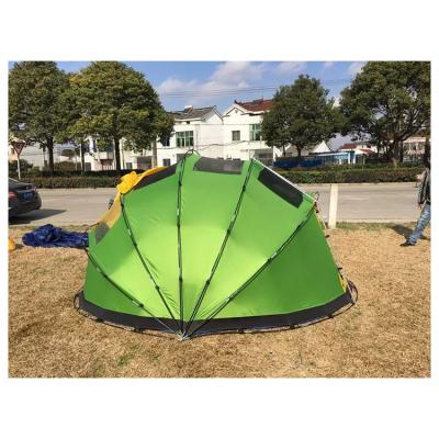 China Extended type 6 person sphere sun shade mollsusc tent outdoor camping for sale