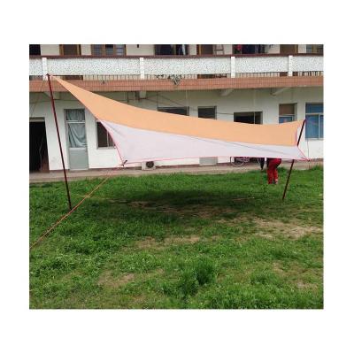 China Extended Type Size Professional Outdoor Grade Korea Market Tent Sunshade Beach Manufacturer Aluminum Pole Tarp Camping Tent for sale