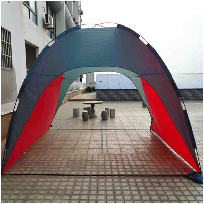 China Diagonal tie type good quality large tent outdoor camping park fishing shelter tent for travel leisure beach shade roof top tents for sale for sale