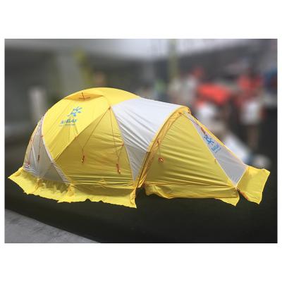 China Diagonal tether type 3-4 person mountain tent 2022 new technology manufacture of various high quality high mountain tent mountaineering tents for sale