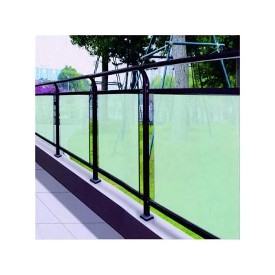 China Easily Assembled Factory Manufacture Aluminum Alloy Glass Railings Home Frameless Balcony Glass Railings for sale