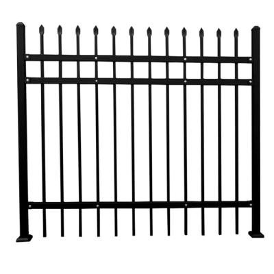 China Easily Assembled Mental Gates and Fence Aluminum Sliding Gates and Barriers for Front Yards for sale