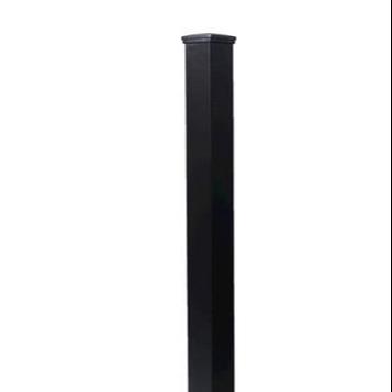 China Easily Assembled Aluminum Barrier Posts Powder Coated Aluminum Barrier Posts for sale