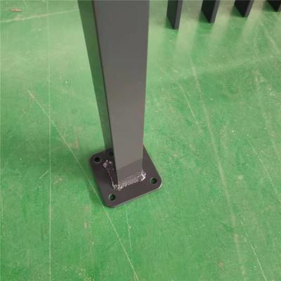 China Sustainable Square Aluminum Post For Fence for sale