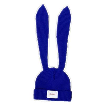 China COMMON Winter Beanie Cute Women Rabbit Hat Knitted Bunny Ears Hats Hats Men Gift Hip Hop Hat Photography Prop Party Beanie Costume for sale