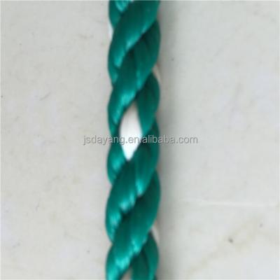 China 100% Virgin HD PE Factory Twisted Rope Type Fishing Rope PP Danline Rope for sale