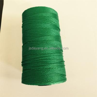 China 100% Virgin HD PE Fishing Rope Twisted Rope Flat Braid Rope Factory for sale