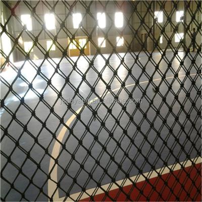 China High Quality Monofilament Baseball Batting Cages Double Knot Selvage Green Fencing Netting , Sporting Nets for sale