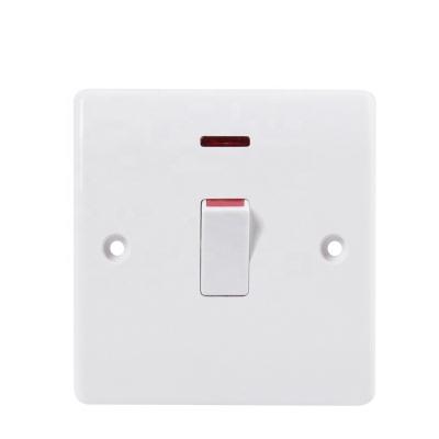 China DP 20A Water Heater Switch DP 20A Water Heater Switch Home Use 1 Strip 20A Heater Water Switch /wall Switches for sale