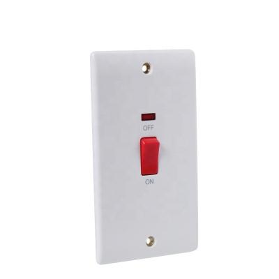 China 3*6 45A DP Switch 3*6 45A British Standard DP Switch Bakelite Africa Market 45 A Air Condition Switch / Switches Socket for sale